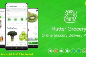 Flutter Multi Vendor Grocery v2.0 ( 便利店、食品、蔬菜、生鲜、电商、零售 ) 源码下载