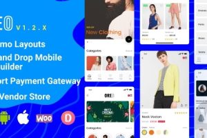Oreo Fashion React Native App for Woocommerce v.2.8.1 安卓ios移动商店源码下载