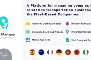 Fleet Manager v7.0 车辆管理和预订系统PHP源码下载