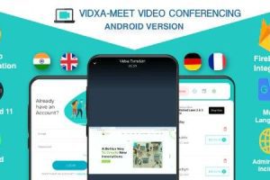 VIDXA MEET v.2.6 – 免费视频会议和音频会议应用程序源码下载 |zoom克隆版 GPL