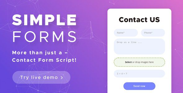 Contact Form Script – Simple Forms v3.2.0 源码下载_芒果运营