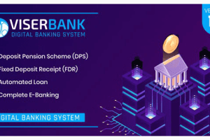 ViserBank Nulled v2.4 – 数字银行系统源码下载