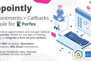 Appointly – Perfex CRM Appointments v1.2.5 Perfex CRM 预约源码下载