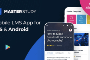 MasterStudy LMS Mobile App v.1.3.0 – Flutter iOS & Android 源码免费下载