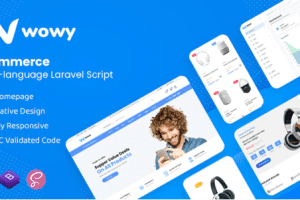Wowy Nulled v1.30.9 – Laravel 电商脚本源码下载