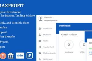 Max Profit v6.2 – 在线多功能投资平台源码下载