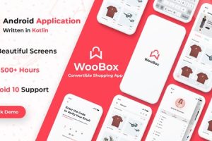 WooBox v23.0 – WooCommerce Android App 电子商务全移动 App + kotlin 源码下载