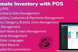 Ultimate Inventory with POS v2.0 PHP源码下载