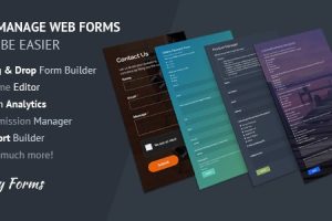 Easy Forms v2.0.5 – 高级表单生成器和管理器PHP源码下载