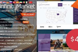 Classified Ads Script – Infinity Market v.1.7.5 分类广告源码下载