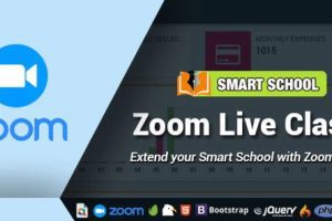 Smart School Zoom Live Class v8.0 PHP源码下载