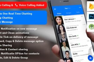 YooHoo Android Chatting App With Firebase v.7.0 –Android 聊天应用app源码下载