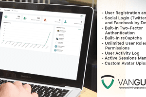 Vanguard v7.0.0 – 高级PHP登录和用户管理下载