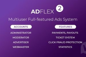 AdFlex v.2.0.7 – 多用户全功能广告系统PHP源码下载
