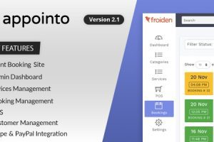 Appointo v.2.3.6 – 预订管理系统源码下载