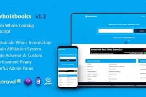 WhoisBooks v.1.9.1 – 域名 Whois 查找 PHP 脚本源码下载