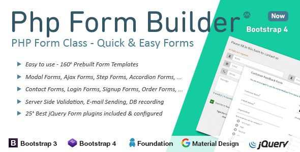 PHP Form Builder v.6.0.4 拖放表单生成器源码下载_芒果运营