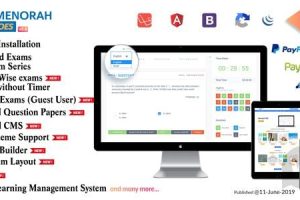 MenorahOES v.11.0 – 在线学习和考试系统PHP源码下载
