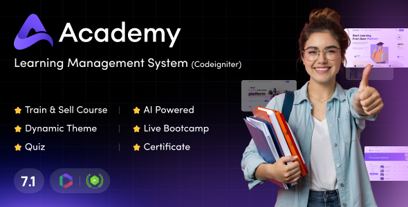 Academy Learning Management System（LMS） v7.1 学习管理系统破解版php源码+附加组件下载