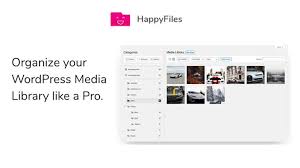 HappyFiles Pro v1.7 WordPress媒体库管理插件免费下载