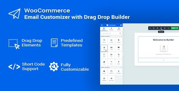 WooMail v.3.0.34 – WooCommerce邮件拖拽自定义插件免费下载