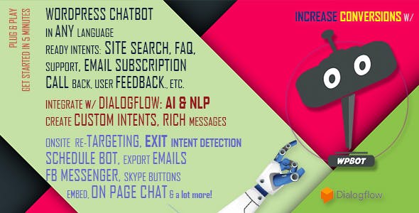 ChatBot for WordPress v12.0.3 网站智能机器人插件下载