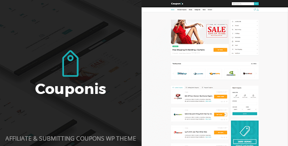 Couponis v.3.1.9 – 会员和优惠券 WordPress 主题下载