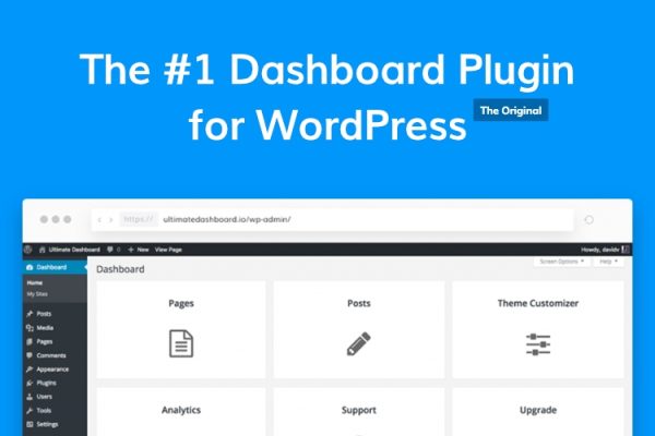 Ultimate Dashboard PRO v.3.6.2 WordPress 仪表板优化插件下载