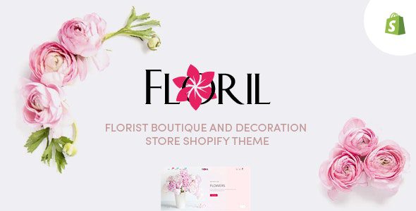 FLORIL V1.0 - 花店精品店和装饰店购物shopify主题下载