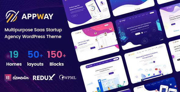 Appway v3.0.0 Saas & Startup WordPress 主题下载 + RTL