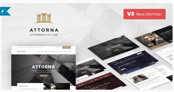 Attorna v2.0.7 – 法律、律师WordPress主题下载