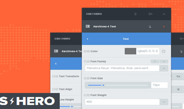 CSS Hero Pro 5.1.0 （CSSHERO）无需编写代码修改css样式插件下载