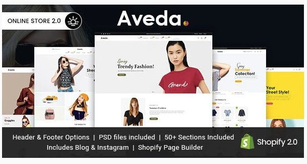 Aveda Ultimate Shopify Theme v2.5.0 shopify主题免费下载