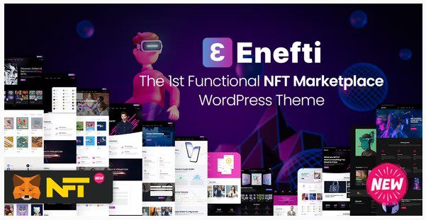 Enefti 1.5 – NFT 市场主题下载
