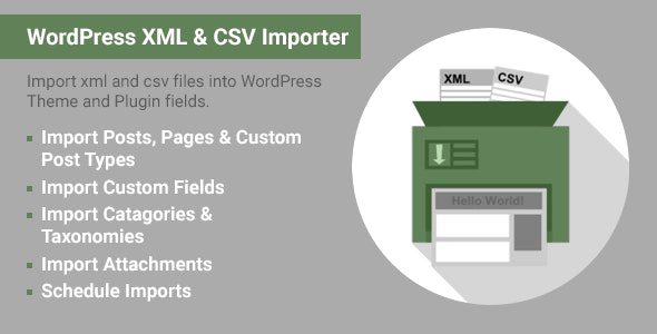 ImportWP Pro v.2.5.0 WordPress XML 和 CSV 导入器插件下载