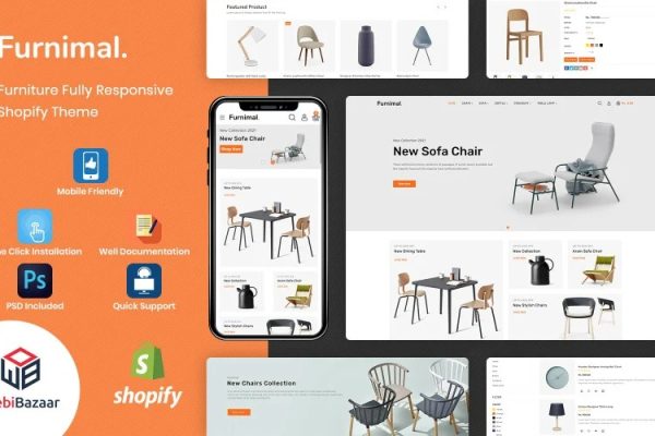 Furnimal – 多用途家具和室内 Shopify 模板主题下载