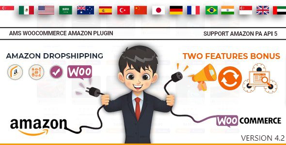 WooCommerce Affiliate Automatic Amazon WordPress Plugin v5.0 亚马逊联盟营销插件下载