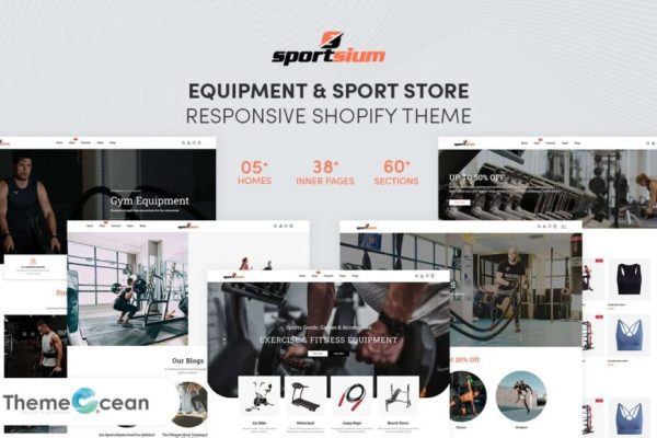 Sportsium v1.0.0 设备和运动商店 Shopify 主题下载