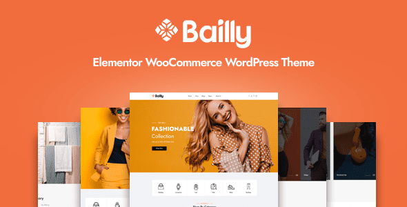 Bailly v1.0.2 – Elementor WooCommerce WordPress 主题