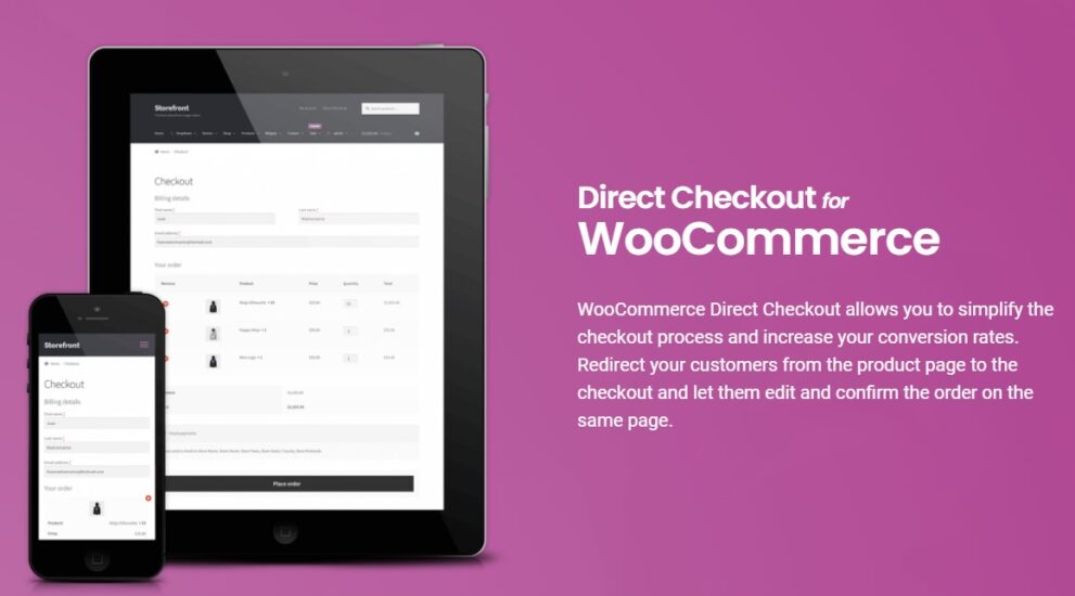 Direct Checkout for WooCommerce Free Download [v3.2.0]