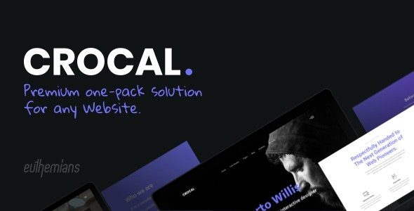 Crocal v.2.0.4 – 响应式多功能 WordPress 主题下载