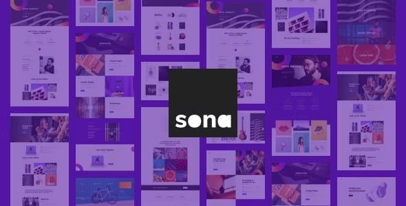 Sona v1.1.2 数字营销机构 WordPress主题下载