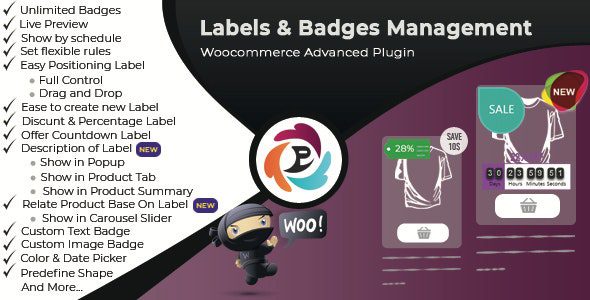 WooCommerce Advance Product Label and Badge Pro v1.8.7 商品角标插件下载