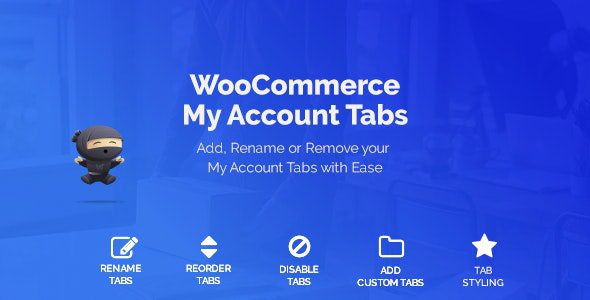WooCommerce Custom My Account Pages v1.1.0 定制我的账户界面插件下载