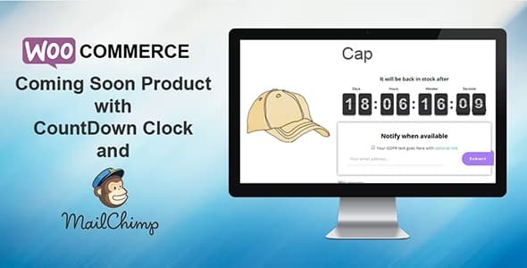 WooCommerce Coming Soon Product with Countdown 4.0 带倒计时产品即将上市插件下载
