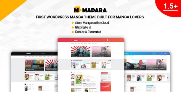 Madara v1.7.3.6 漫画WordPress 主题下载