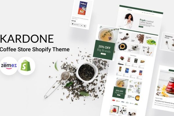 KarDone – 咖啡店 Shopify 主题模板下载