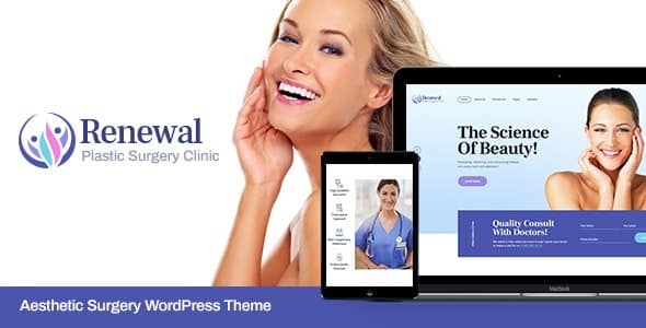 Renewal v1.0.7 整形外科诊所医疗WordPress主题下载