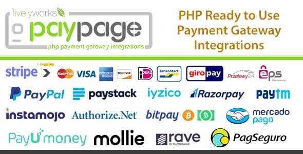 PayPage v1.9.0 – 支付网关集成PHP源码下载