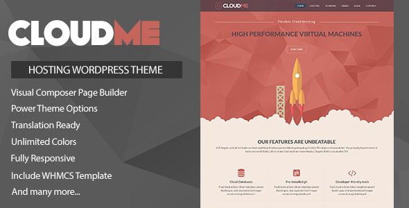 Cloudme Host v1.1.6 WordPress 托管主题